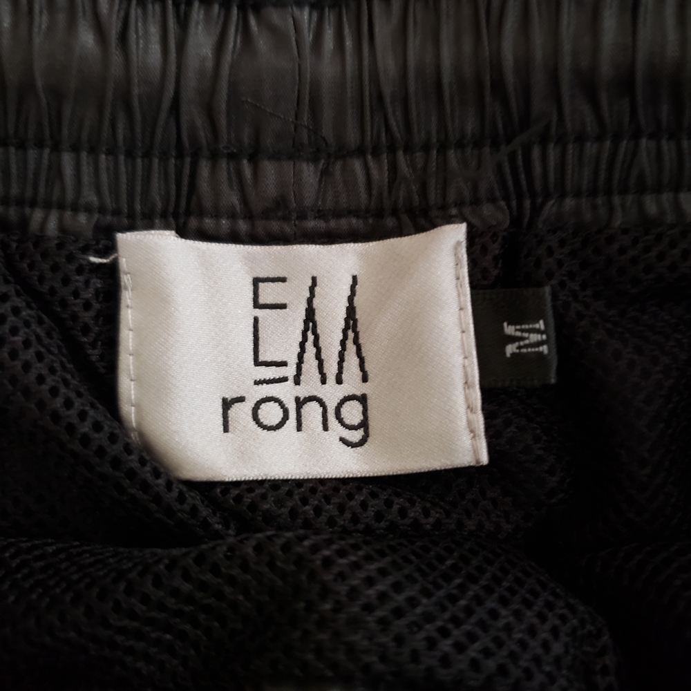 Black Drawstring Shorts - Picture 4 of 6